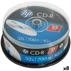 CD-R HP 700 MB 52x (8 Units) by HP, Storage consumables - Ref: S8434190, Price: 92,55 €, Discount: %