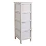 Cassettiera Alexandra House Living Bianco Legno di paulownia 32 x 81 x 26 cm di Alexandra House Living, Comò e cassettiere - ...