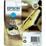 Tinteiro de Tinta Original Epson DURABRITE ULTRA INK - Nº16XL Ciano (10 Unidades) de Epson, Toners e tinta de impressora - Re...