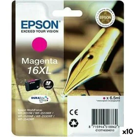 Original Ink Cartridge Epson DURABRITE ULTRA INK - Nº16XL Magenta (10 Units) by Epson, Printer toners and inks - Ref: S843545...