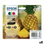 Original Tintenpatrone Epson XP-2200 WF-2910DWF 604XL Schwarz/Zyanblau/Magenta/Gelb (8 Stück) von Epson, Toner und Druckertin...