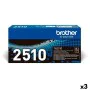 Original Toner Brother HLL2400DW HLL2445DW DCPL2620DW DCPL2627DWXL DCPL26 Black (3 Units) by Brother, Printer toners and inks...