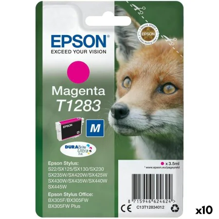 Original Ink Cartridge Epson S22/SX 235W /420W/425W/ OFFICE BX305F Magenta (10 Units) by Epson, Printer toners and inks - Ref...