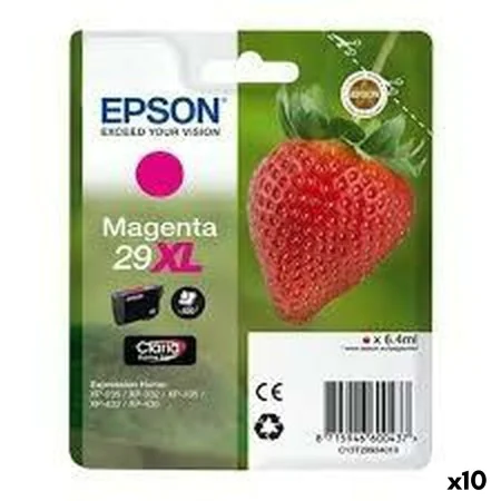 Cartouche d'encre originale Epson 29 XL Magenta (10 Unités) de Epson, Toners et encre pour imprimante - Réf : S8436926, Prix ...