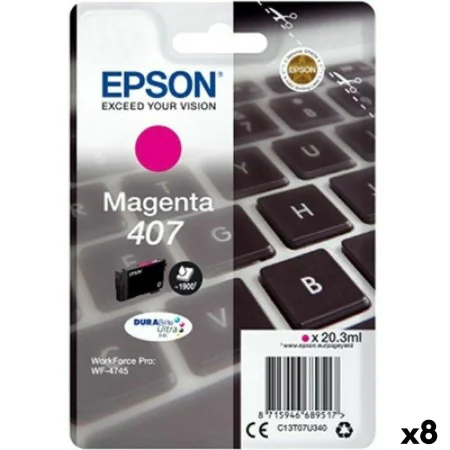 Cartuccia ad Inchiostro Originale Epson WorkForce Pro 4745 Series Magenta (8 Unità) di Epson, Toner e inchiostro per stampant...