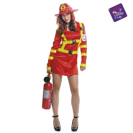 Disfraz para Adultos My Other Me Rojo Bombero (2 Piezas) de My Other Me, Adultos - Ref: S8603165, Precio: 25,48 €, Descuento: %