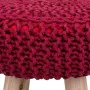 Stool Alexandra House Living Burgundy Bamboo Sponge MDF Wood 32 x 44 x 32 cm by Alexandra House Living, Sofas and chairs - Re...