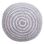 Pouffe Alexandra House Living White Grey polystyrene 45 x 30 x 45 cm by Alexandra House Living, Bean Bags - Ref: D1630909, Pr...