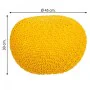 Puff Alexandra House Living Amarelo poliestireno 45 x 30 x 45 cm de Alexandra House Living, Pufes pera - Ref: D1630914, Preço...