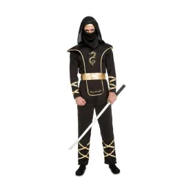 Costume for Adults My Other Me Black Ninja (5 Pieces) by My Other Me, Adults - Ref: S8604448, Price: 33,07 €, Discount: %