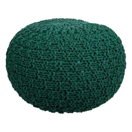 Puff Alexandra House Living Verde-escuro poliestireno 45 x 30 x 45 cm de Alexandra House Living, Pufes pera - Ref: D1630915, ...