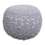 Pouf Alexandra House Living Gris clair polystyrène 45 x 40 x 45 cm de Alexandra House Living, Fauteuils poire - Réf : D163091...