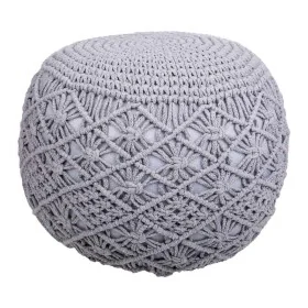 Puff Alexandra House Living Gris claro Poliestireno 45 x 40 x 45 cm de Alexandra House Living, Puffs pera - Ref: D1630916, Pr...