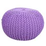 Puff Alexandra House Living Violeta Poliestireno 45 x 30 x 45 cm de Alexandra House Living, Puffs pera - Ref: D1630917, Preci...