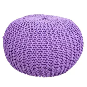 Puff Alexandra House Living Violeta Poliestireno 45 x 30 x 45 cm de Alexandra House Living, Puffs pera - Ref: D1630917, Preci...