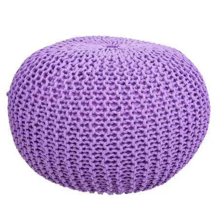 Pouf Alexandra House Living Violet polystyrène 45 x 30 x 45 cm de Alexandra House Living, Fauteuils poire - Réf : D1630917, P...