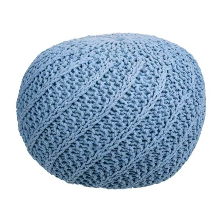 Pouf Alexandra House Living Bleu clair polystyrène 45 x 30 x 45 cm de Alexandra House Living, Fauteuils poire - Réf : D163091...