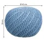 Puff Alexandra House Living Azzurro Chiaro polistirene 45 x 30 x 45 cm di Alexandra House Living, Poltrone sacco - Rif: D1630...