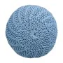 Pouf Alexandra House Living Bleu clair polystyrène 45 x 30 x 45 cm de Alexandra House Living, Fauteuils poire - Réf : D163091...