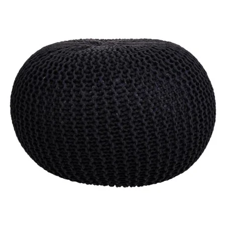 Pouffe Alexandra House Living Black polystyrene 45 x 30 x 45 cm by Alexandra House Living, Bean Bags - Ref: D1630923, Price: ...