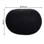 Pouffe Alexandra House Living Black polystyrene 45 x 30 x 45 cm by Alexandra House Living, Bean Bags - Ref: D1630923, Price: ...