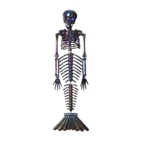 Decorazione per Halloween My Other Me Cromato Scheletro Sirena Grigio 37 cm di My Other Me, Decorazioni per Halloween - Rif: ...