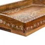 Tray Alexandra House Living White Natural Mango wood 29 x 6 x 43 cm by Alexandra House Living, Plates and dishes - Ref: D1630...