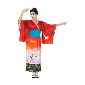 Costume for Adults My Other Me Red White Geisha (2 Pieces) by My Other Me, Adults - Ref: S8605764, Price: 34,57 €, Discount: %