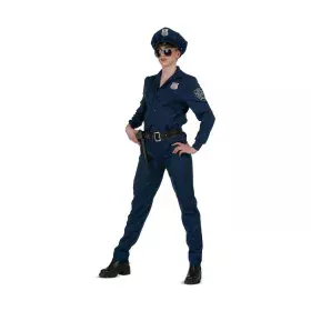 Costume for Adults My Other Me Blue Police Officer (4 Pieces) by My Other Me, Adults - Ref: S8605889, Price: 33,07 €, Discoun...