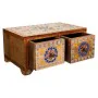 Jewelry box Alexandra House Living Multicolour Natural Mango wood MDF Wood 14 x 10 x 23 cm 2 drawers by Alexandra House Livin...