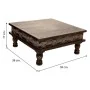 Mesa auxiliar Alexandra House Living Blanco 38 x 17 x 38 cm de Alexandra House Living, Mesas - Ref: D1630937, Precio: 59,81 €...