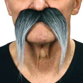 Bigote My Other Me Gris Talla única de My Other Me, Partes corporales falsas - Ref: S8606945, Precio: 5,59 €, Descuento: %