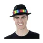 Hat My Other Me Rainbow Gangster Black One size by My Other Me, Hunting Hats - Ref: S8607217, Price: 3,46 €, Discount: %