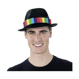 Cappello My Other Me Arcobaleno Gangster Nero Taglia unica di My Other Me, Cappelli Trachten - Rif: S8607217, Prezzo: 4,11 €,...