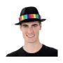 Hat My Other Me Rainbow Gangster Black One size by My Other Me, Hunting Hats - Ref: S8607217, Price: 3,46 €, Discount: %