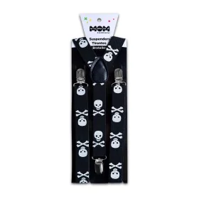 Tirantes My Other Me Calaveras Talla única de My Other Me, Disfraces con accesorios - Ref: S8607354, Precio: 4,39 €, Descuent...