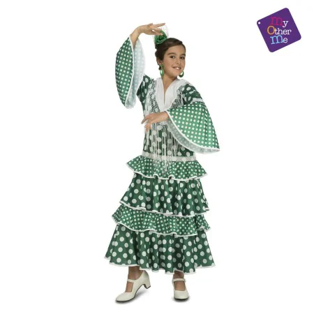 Verkleidung für Kinder My Other Me Giralda Flamenco-Tänzerin grün von My Other Me, Kostüme für Kinder - Ref: S8607774, Preis:...