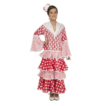 Costume for Adults My Other Me Rocio Red Flamenco Dancer (1 Piece) by My Other Me, Adults - Ref: S8607776, Price: 10,21 €, Di...