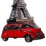 Placca da Parete Alexandra House Living Ferro Torre Eiffel 80 x 1 x 43 cm di Alexandra House Living, Sculture - Rif: D1630948...