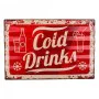 Placa de Pared Alexandra House Living Cold Drink Hierro 59 x 1 x 40 cm de Alexandra House Living, Esculturas - Ref: D1630951,...