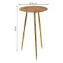 Corner table Alexandra House Living Golden 34 x 59 x 34 cm by Alexandra House Living, Tables - Ref: D1630961, Price: 39,65 €,...