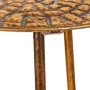 Corner table Alexandra House Living Golden 34 x 59 x 34 cm by Alexandra House Living, Tables - Ref: D1630961, Price: 39,65 €,...