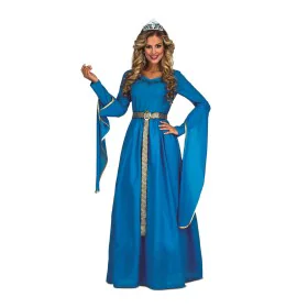 Costume for Adults My Other Me Blue Medieval Princess Princess (2 Pieces) by My Other Me, Adults - Ref: S8607948, Price: 27,8...