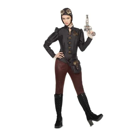 Costume for Adults My Other Me Aircraft Pilot Steampunk (4 Pieces) by My Other Me, Adults - Ref: S8608033, Price: 16,64 €, Di...