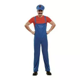 Costume for Adults My Other Me Plumber Red (3 Pieces) by My Other Me, Adults - Ref: S8608056, Price: 27,88 €, Discount: %