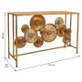 Hall Alexandra House Living Golden Iron 40 x 80 x 120 cm by Alexandra House Living, Tables - Ref: D1630972, Price: 179,76 €, ...