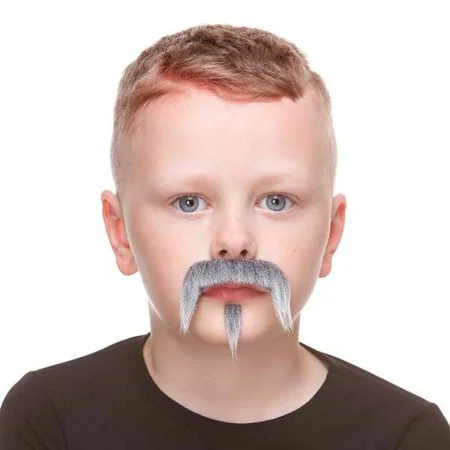 Moustache and goatee My Other Me Grey by My Other Me, Fake body parts - Ref: S8608256, Price: 6,12 €, Discount: %