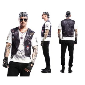 Costume for Adults My Other Me Biker White (2 Pieces) by My Other Me, Adults - Ref: S8608289, Price: 13,43 €, Discount: %