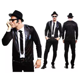 Costume for Adults My Other Me Blues 40 x 30 x 1 cm Black Suit (1 Piece) by My Other Me, Adults - Ref: S8608290, Price: 11,25...