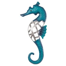 Cuadro Caballito de Mar Metal 20 x 46 cm de BigBuy Home, Frontones decorativos - Ref: S8700083, Precio: 14,14 €, Descuento: %